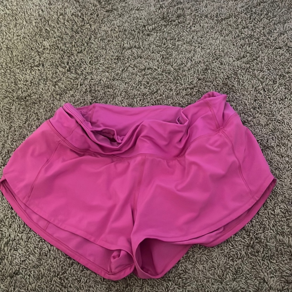 LULULEMON SONIC PINK SPEED UPS 2.5’